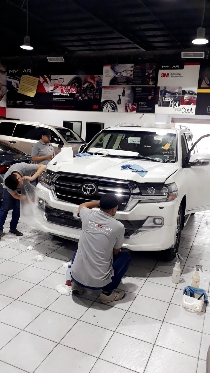 حماية مقدمة السيارة من الترميل