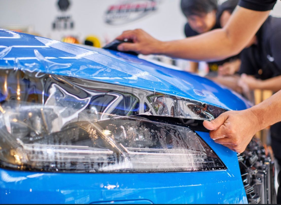 خدمة حماية مقدمة السيارة ppf