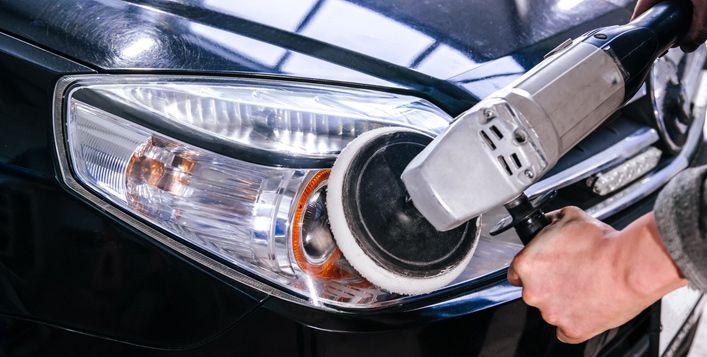 تلميع المصابيح  من زووم كار 